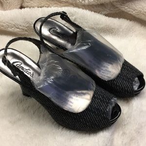 Candie’s Sling back heels